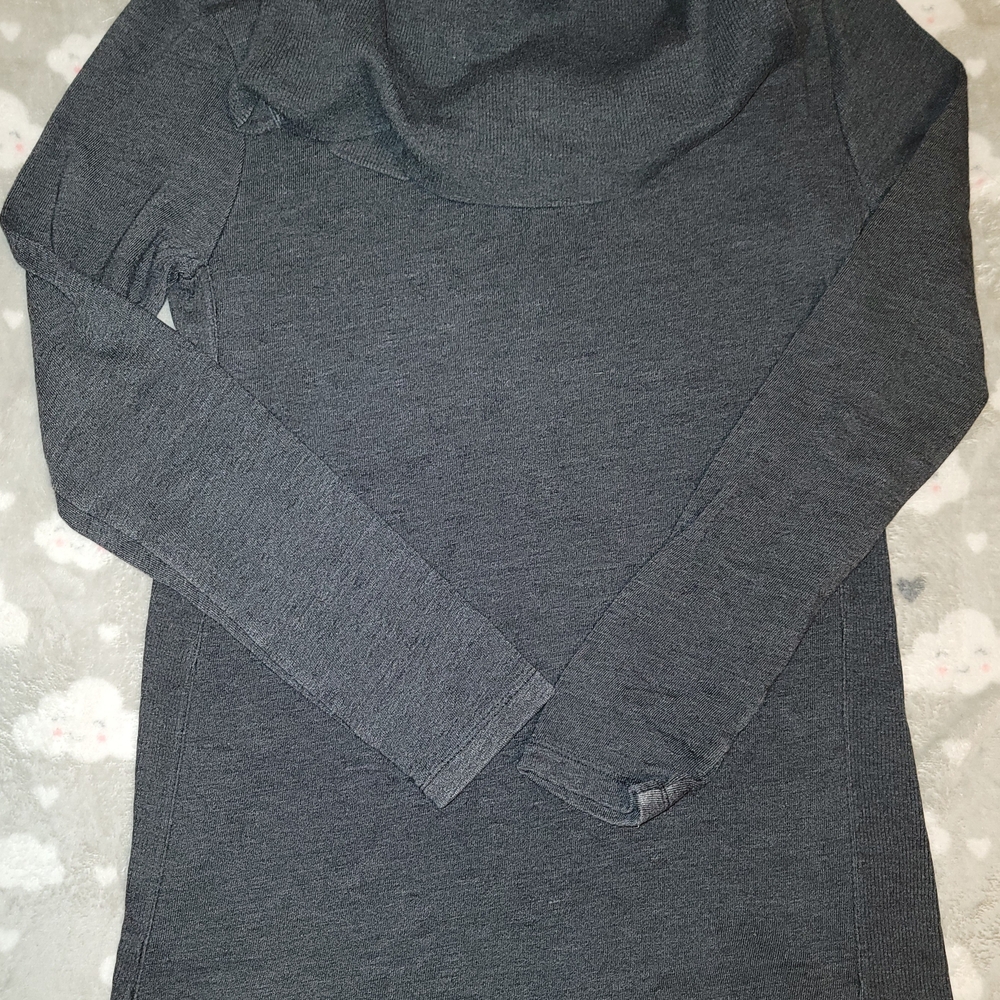 Converse Dark Gray Cowl Neck Sweater